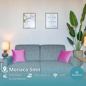 Appartement Frontiere De Monaco - Balconnet Vue Mer - Ba, Beausoleil